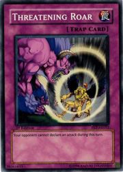 遊戯王 英語版 CP07 威嚇する咆哮 THREATENING ROAR