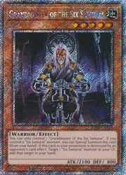 遊戯王六武衆の師範 英語版1st シークレット STON